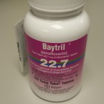 Baytril bottle