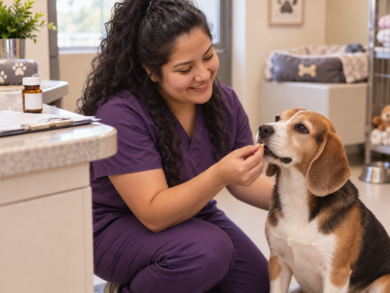at sunnycrest we are happy to medicate our boarding guests